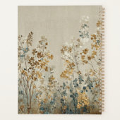 Amber meadow floral planer (Rückseite)