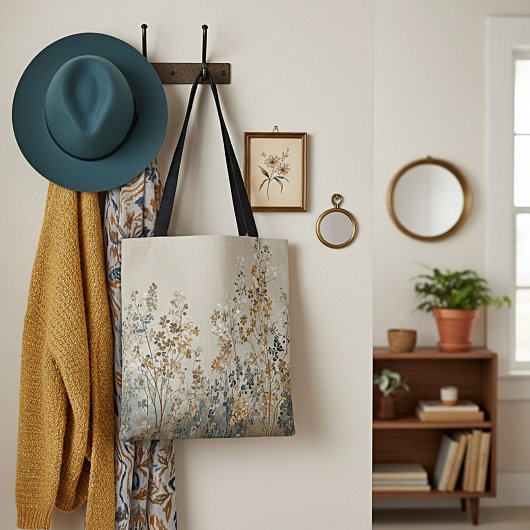 Amber meadow floral tasche