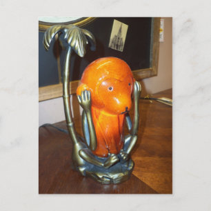 Amber Monkey Postkarte