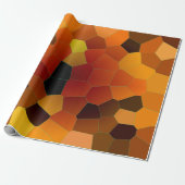 Amber Mosaik Muster Geschenkpapier (Ungerollt)