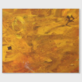 Amber nah geschenkpapier (Flach)