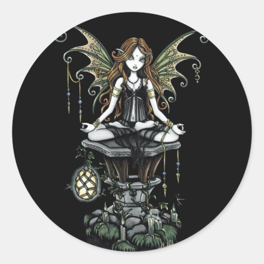 "Amber" Naturelotus Fairy Stickers (Vorderseite)