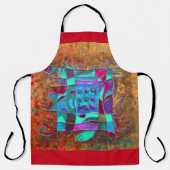 "Amber Opening" von Paul Buică Schürze (Vorderseite)