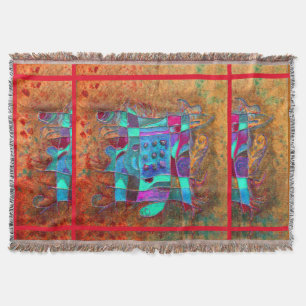 "Amber Opening" von Paul Buică Throw Blanket Decke