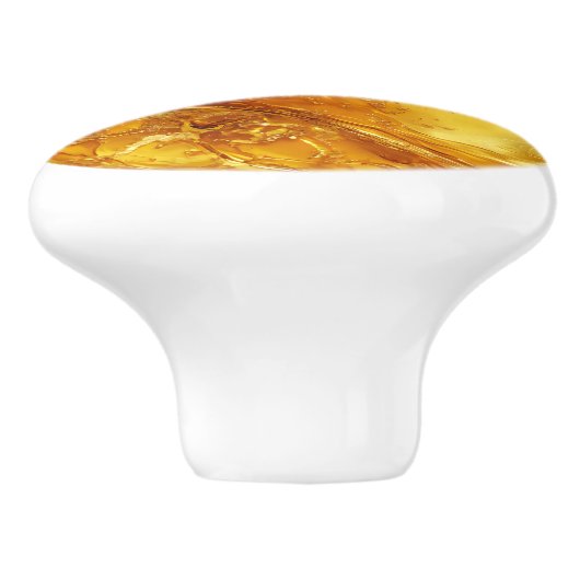 Amber Pattern Keramikknauf (Seitenansicht)