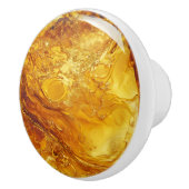 Amber Pattern Keramikknauf (Rechts)
