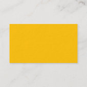 Amber Premium Visitenkarte (Rückseite)