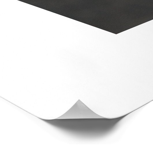 Amber Sea Glas Poster (Ecke)