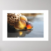 Amber Sea Glas Poster (Vorne)