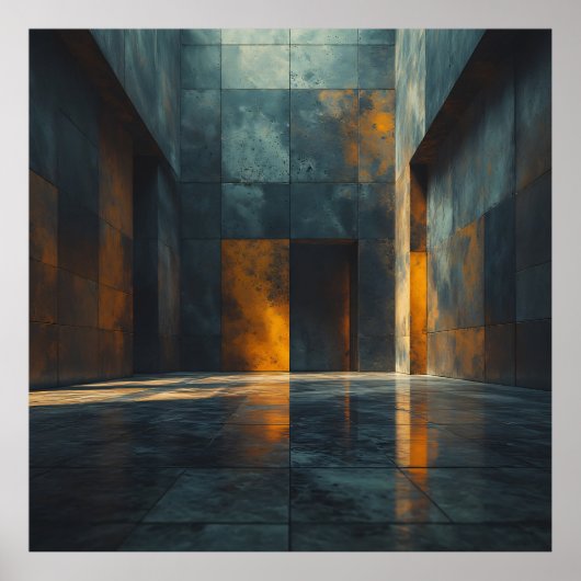 Amber Silence Chamber Poster (Vorne)