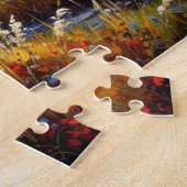 Amber Silence Over the Fields Puzzle (Seite)