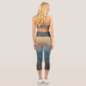 Amber Skies Capri Leggings (Rückseite)