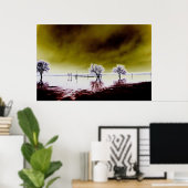 Amber Sky Poster (Heimbüro)