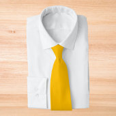 Amber Solid Color Krawatte