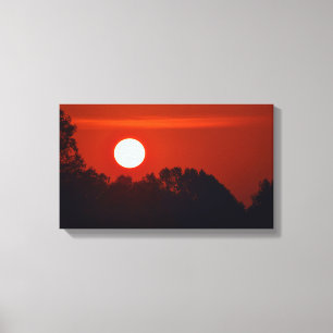 Amber Sunrise Leinwanddruck