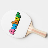 Amber Tischtennis Schläger (Seitenansicht)
