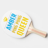 Amber Tischtennis Schläger (Seitenansicht)