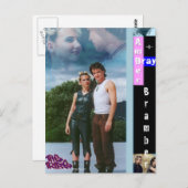 Amber und Bray Bramber Postkarte (Vorne/Hinten)