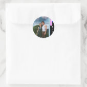Amber und Bray Bramber Runder Aufkleber (Tasche)