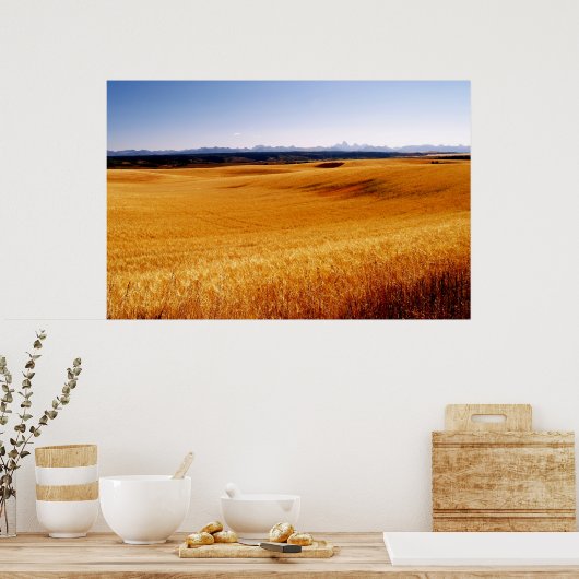 Amber Waves Poster (Küche)