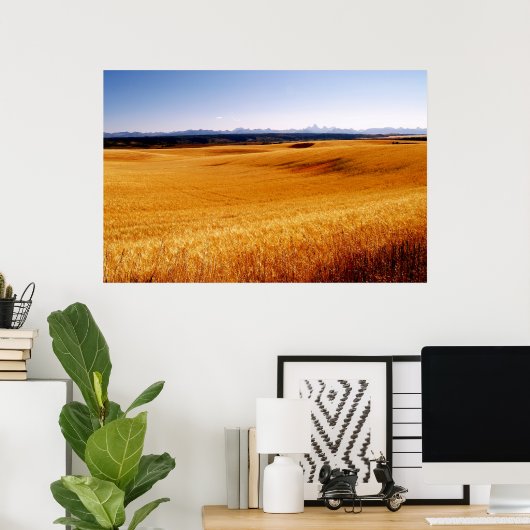 Amber Waves Poster (Heimbüro)