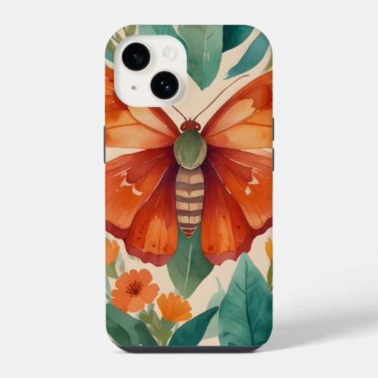 Amber Wings iPhone Hülle (Rückseite)