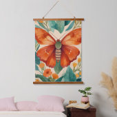 Amber Wings Wandteppich Mit Holzrahmen (Schlafzimmer)