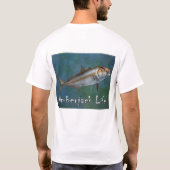 Amberfisch-Leben-Shirt T-Shirt (Rückseite)