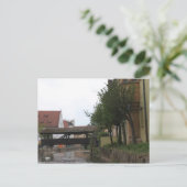 Amberg, Brücke über den Fluss Vils Postkarte (Stehend Vorderseite)
