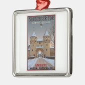 Amberg - Nabburger Felsen Silbernes Ornament (Links)