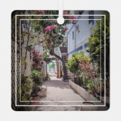 Ambergris Caye Belize Metal Ornament (Rückseite)