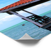 Ambergris Caye, Belize Poster (Ecke)