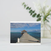 Ambergris Caye Belize Postkarte (Stehend Vorderseite)