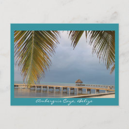 Ambergris Caye, Belize Postkarte