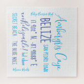 Ambergris Caye Belize Puzzle (Horizontal)