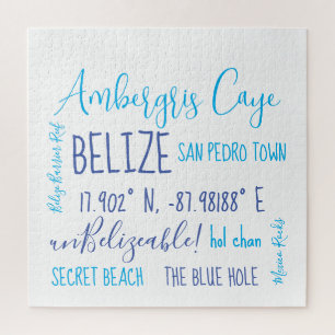 Ambergris Caye Belize Puzzle