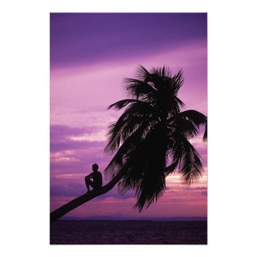 Ambergris Caye, Belize, Zentralamerika. Fotodruck (Vorne)