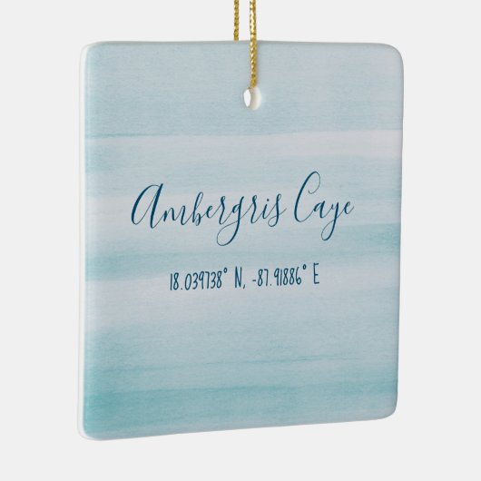 Ambergris Caye Ornament (Rechts)