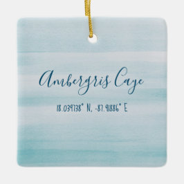 Ambergris Caye Ornament
