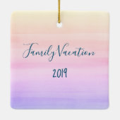 Ambergris Caye Ornament (Rückseite)