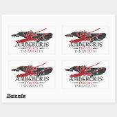 Ambergris Sperm Whale Perfume Innsmouth Rechteckiger Aufkleber (Blatt)