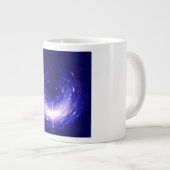 Amberlight Cold Blue Polar Flare Jumbo-Tasse (Vorderseite Rechts)