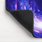 Amberlight Cold Blue Polar Flare Mousepad (Ecke)