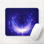 Amberlight Cold Blue Polar Flare Mousepad (Mit Mouse)
