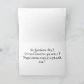 Amber's Abstrakte Abschluss Card ! Karte (Innenseite)