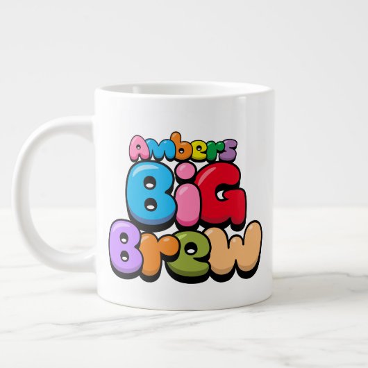 Amber's Big Brew Riesenkaffee-Tasse Jumbo-Tasse (Links)