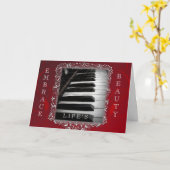 Ambers Life Motivierend Grußkarte Karte (Gelbe Blume)