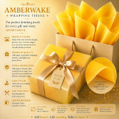 Amberwake Seidenpapier