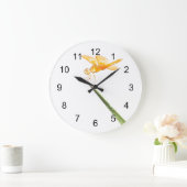 Amberwing Dragonfly Große Wanduhr (Zuhause)