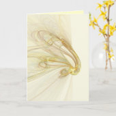 AMBIANCE BIRTHDAY CARD KARTE (Gelbe Blume)